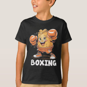 Camiseta Juego de Patatas Boxeo Deportivo Deportista De Box