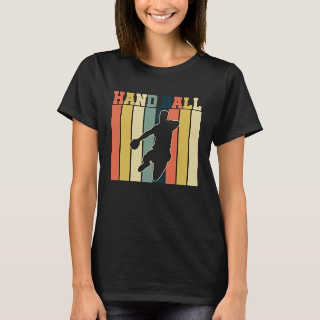 Camiseta Juego de pelota de fútbol jugador de balonmano (Anverso)