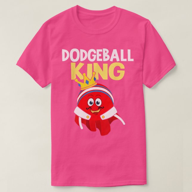Camiseta Juego de pelota del jugador de béisbol King Dodgeb (Diseño del anverso)