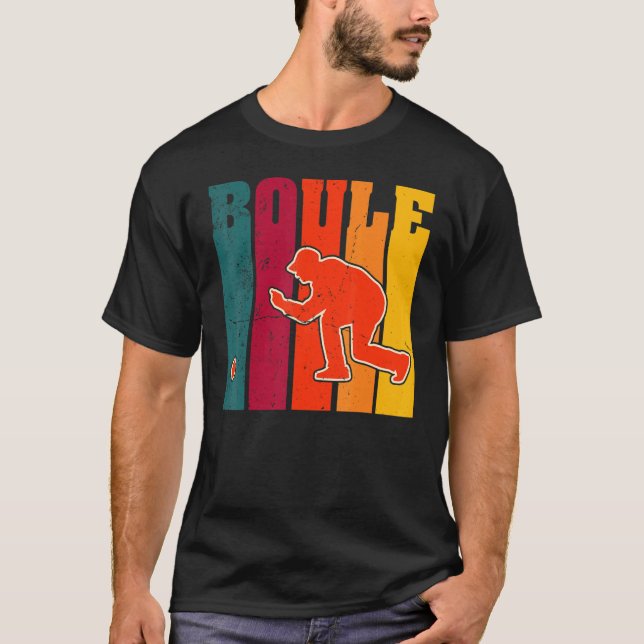 Camiseta Juego de Pétanque Boccia Boule (Anverso)