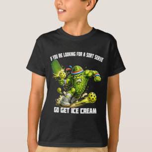 Camiseta Juego de Pickleball de Servicio Suave Hombres