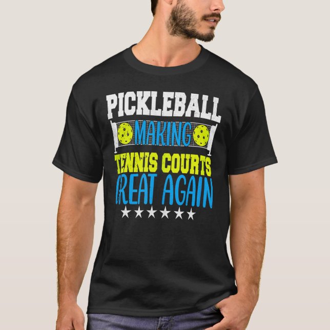 Camiseta Juego De Pickleball Pun Para El Jugador De Pickleb (Anverso)