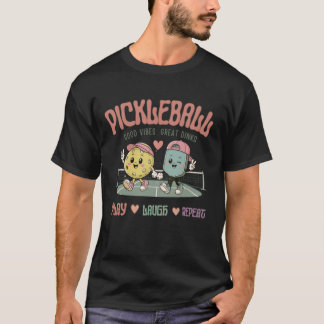 Camiseta Juego de Pickleball Ríe Repite | Pickleb Kawaii Li