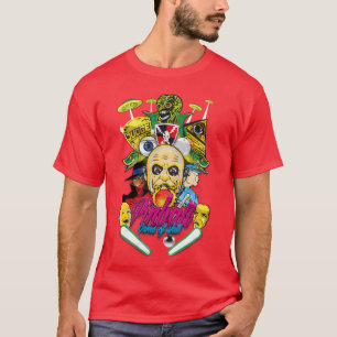 Camiseta Juego de pinball de habilidad vintage retro