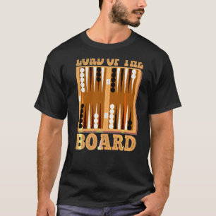 Camiseta Juego De Placa Para Los Fans Del Backgammon