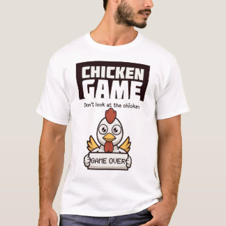 Camiseta Juego de Pollo No Mires Al Pollo