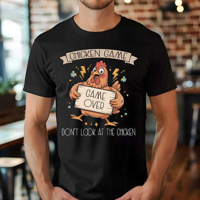 Camiseta Juego de Pollo No Mires Al Pollo (Subido por el creador)
