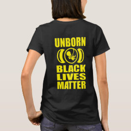CAMISETA JUEGO DE PROLIFERACIÓN DE VIDAS NEGRAS NO NACIDAS