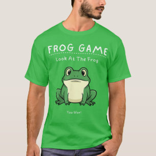 Camiseta Juego de rana divertido meme novedad hombres mujer