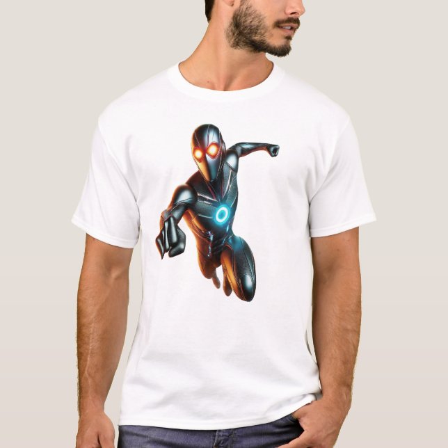 Camiseta Juego de reactores de arco del hombre de hierro -  (Anverso)