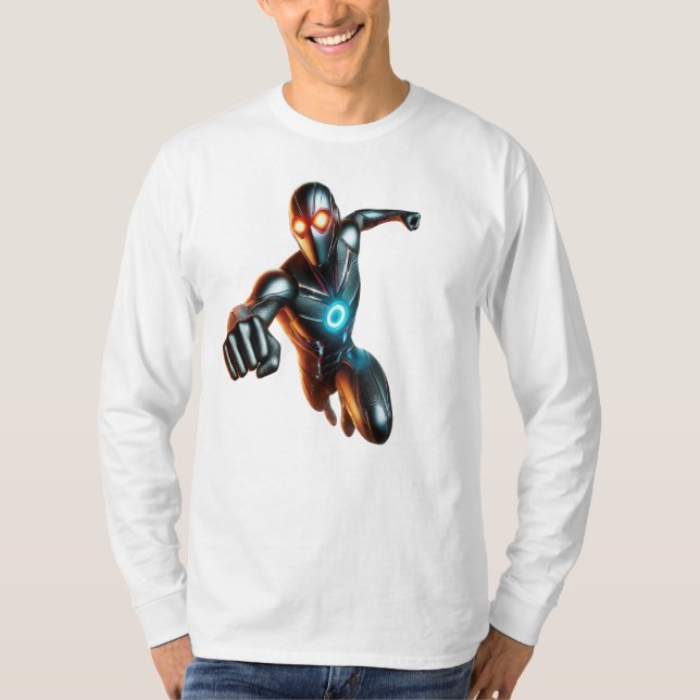 Camiseta Juego de reactores de arco del hombre de hierro -  (Anverso)