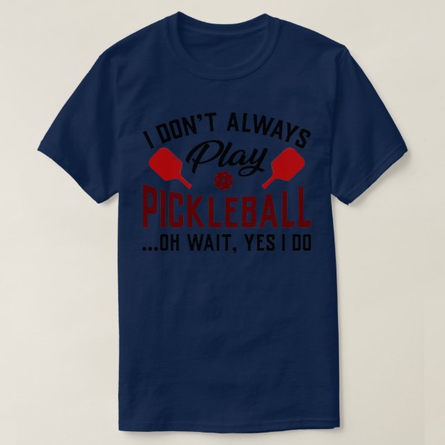 Camiseta juego de regalos de bolas de picnic divertido (Diseño del anverso)