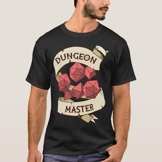 Camiseta Juego de rol de tableta Regalo Retro Retro Di (Anverso)
