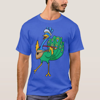 Camiseta Juego de Roleplay Carácter Barrera Minstrel Peacoc