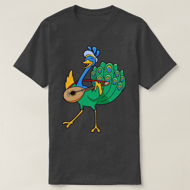 Camiseta Juego de Roleplay Carácter Barrera Minstrel Peacoc (Diseño del anverso)