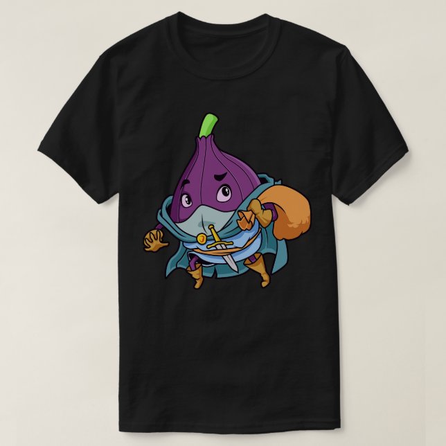 Camiseta Juego de Roleplay Carácter Thief Rogue Fig (Diseño del anverso)