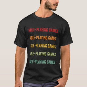 Camiseta Juego de roles Juegos de rol Juegos de rol Juegos 