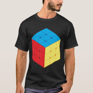Camiseta Juego de rompecabezas de cubo