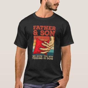 Camiseta Juego de Saco Toss Corn Hole Cita para un Cornhole