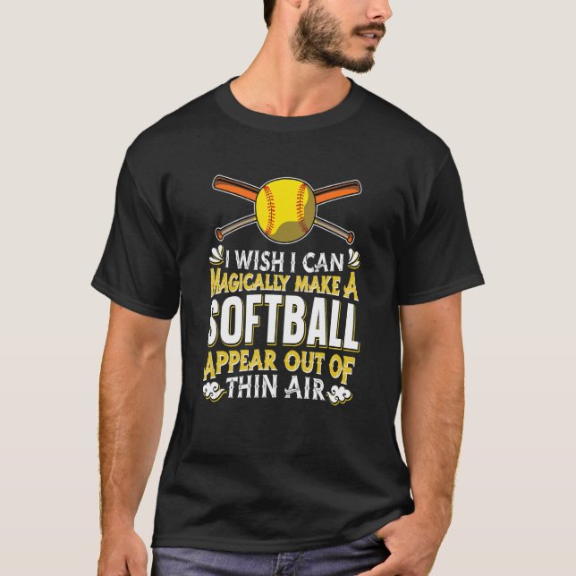 Camiseta Juego de Softbol Equipo Deportivo Pitcher Catcher  (Anverso)