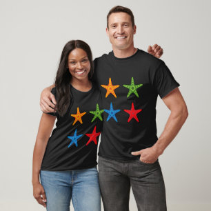 Camiseta Juego de Starfish Personalizado de color