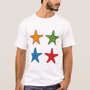 Camiseta Juego de Starfish Personalizado de color