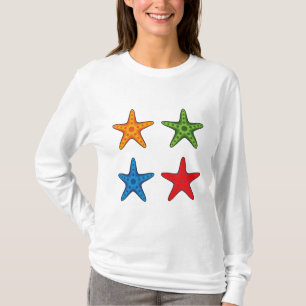 Camiseta Juego de Starfish Personalizado de color