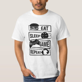 Camiseta Juego de sueño de Comer