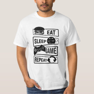 Camiseta Juego de sueño de Comer