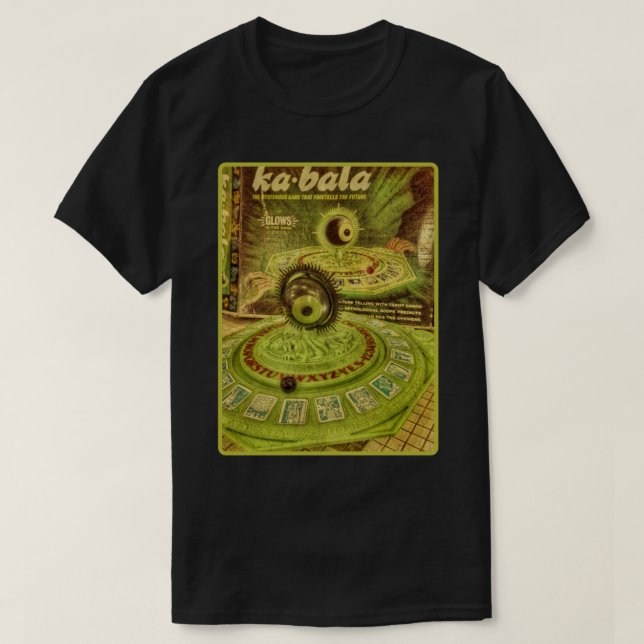 Camiseta Juego de tablas de Kabala (Diseño del anverso)