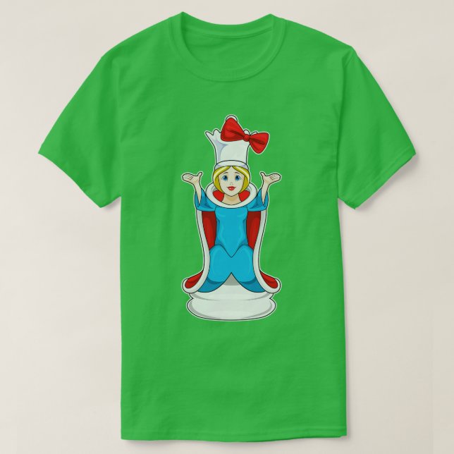 Camiseta Juego de tablero de ajedrez (Diseño del anverso)