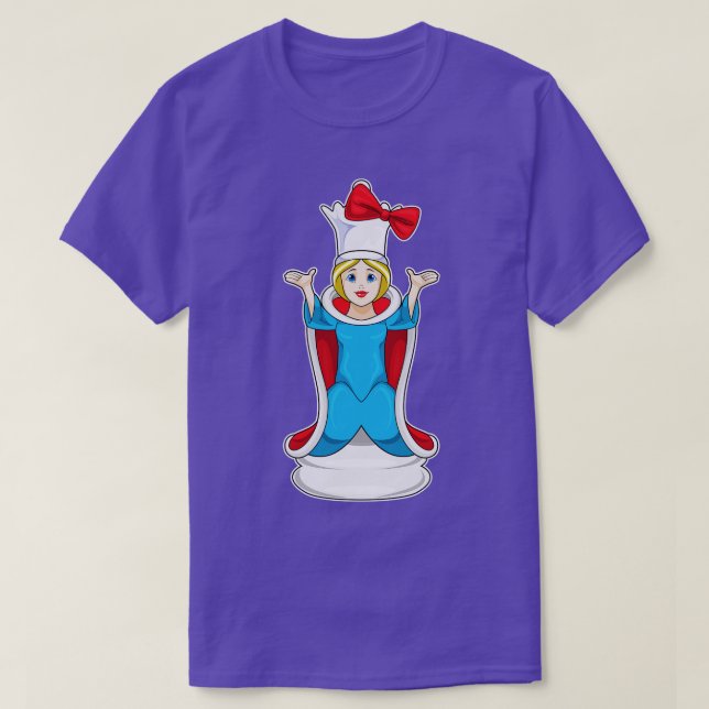 Camiseta Juego de tablero de ajedrez (Diseño del anverso)