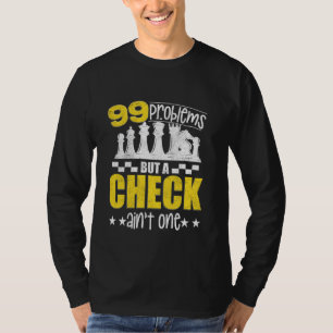 Camiseta Juego de tablero de ajedrez para ajedrez