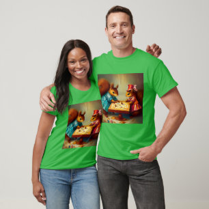 Camiseta Juego de tablero de ardilla