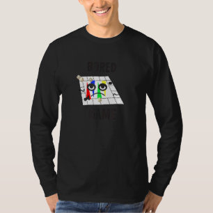 Camiseta Juego de tablero de juego aburrido juego de juegos