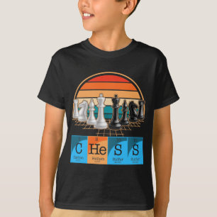 Camiseta Juego de tablero inteligente de elementos de quím