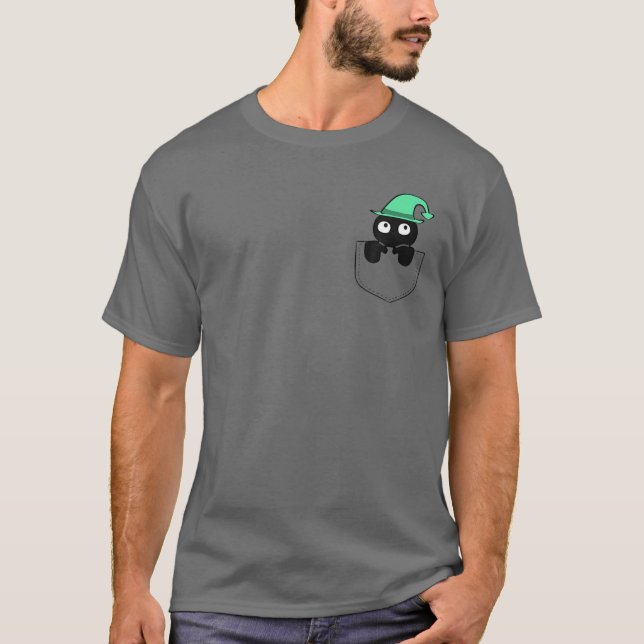 Camiseta Juego de tarjetas de terror del asistente de bolsi (Anverso)