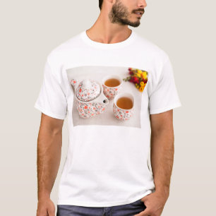 Camiseta Juego de té de cerámica