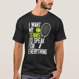 Camiseta Juego de tenis en el jardín Racket Tennis