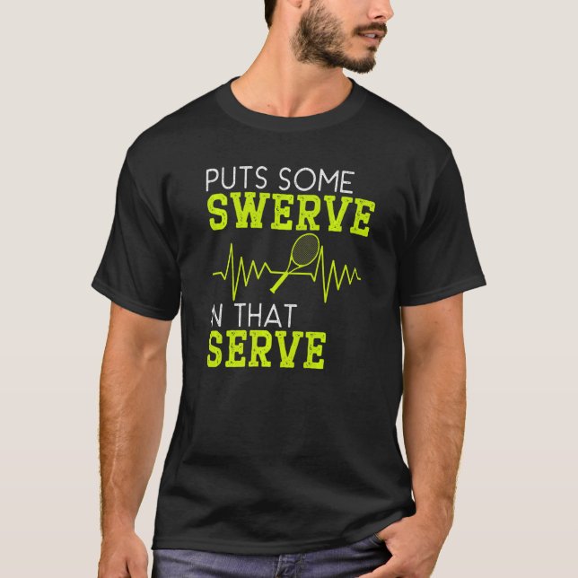 Camiseta Juego de tenis Racket Lawn (Anverso)