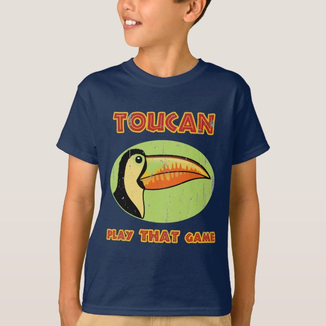 Camiseta Juego de Toucan QUE juego (Anverso)
