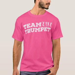 Camiseta Juego de Trumpet de equipo de la banda de marchas 