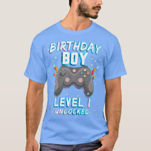 Camiseta Juego de video 1ᵉʳ Jugador de cumpleaños Niños de 