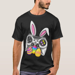 Camiseta Juego de video Bunny Eggs Costume Día de Pascua Ni