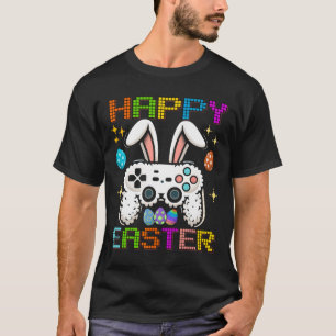 Camiseta Juego de video Bunny Eggs Costume Día de Pascua Ni