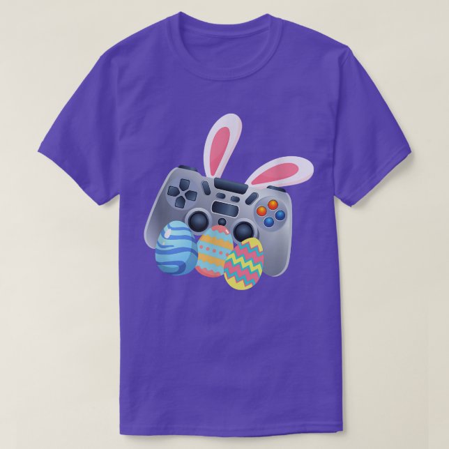 Camiseta Juego de video Bunny Eggs Costume Día de Pascua Ni (Diseño del anverso)