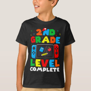 Camiseta Juego de video completo de nivel de grado el últim