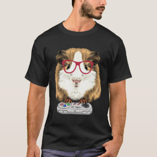 Camiseta Juego de video de cerdo Vida silvestre Animal Coba
