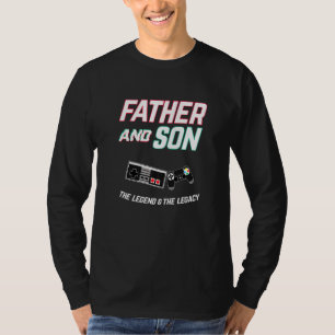 Camiseta Juego de video de juego de ropa para el padre y el