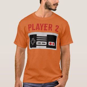 Camiseta Juego de video de la familia de jugadores 2 coinci